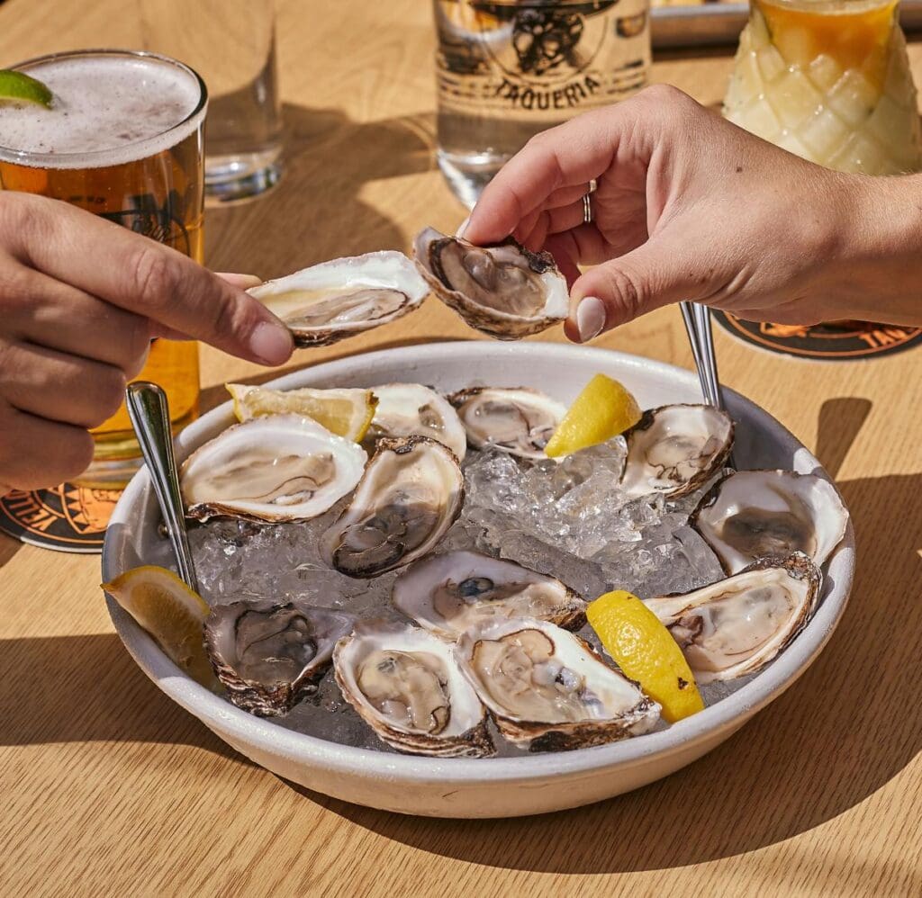 Shuck It Sundays! $1 Oysters at Yellow Door Taqueria