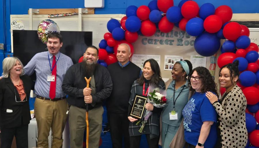 Mt. Pleasant’s Melissa Lipa named RI school counselor of the year