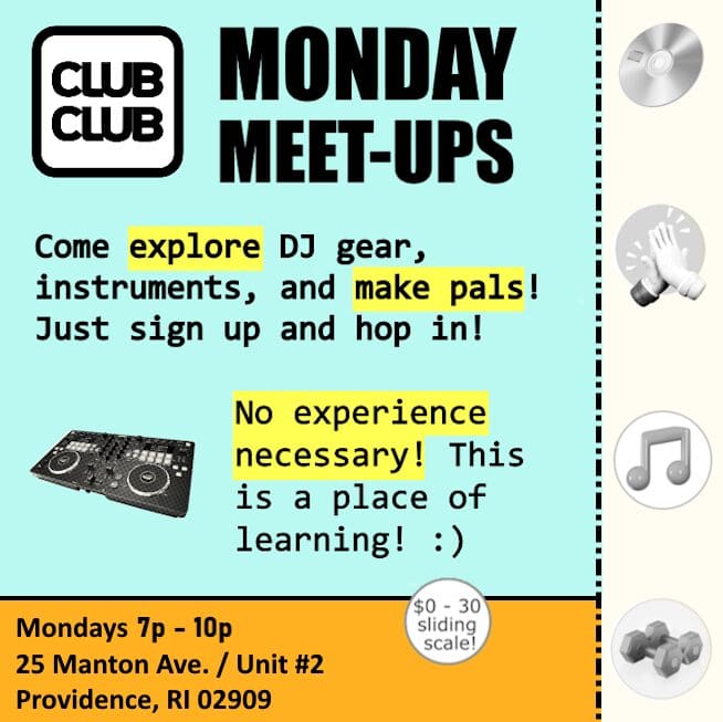 Club:club Weekly Meet-Up