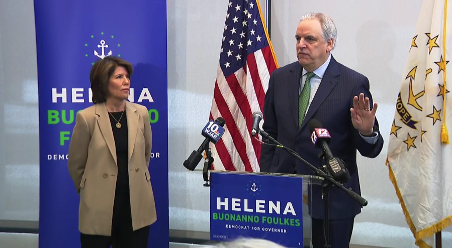 RI Attorney General Peter Neronha endorses Helena Foulkes in race for governor