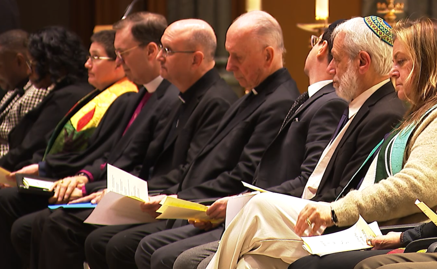 ‘We need it right now’: Rhode Islanders gather for interfaith vigil for peace in Providence