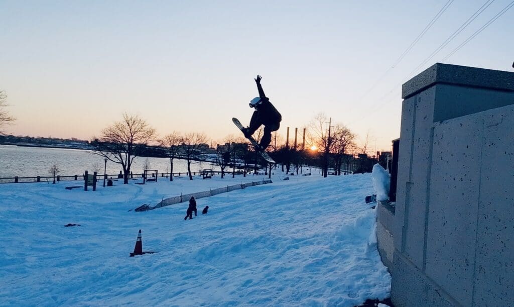 After the Storm, Providence Transformed – Briefly – Into an Urban Ski Resort.