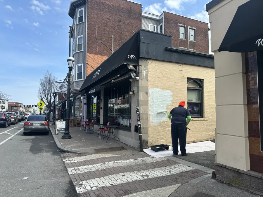 Artist painting another controversial mural on Federal Hill