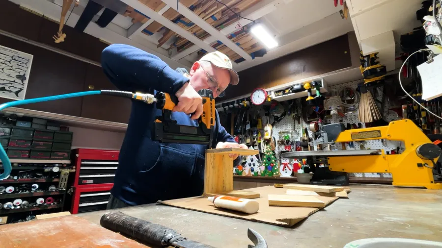 East Providence retiree makes masterpieces out of scrap wood