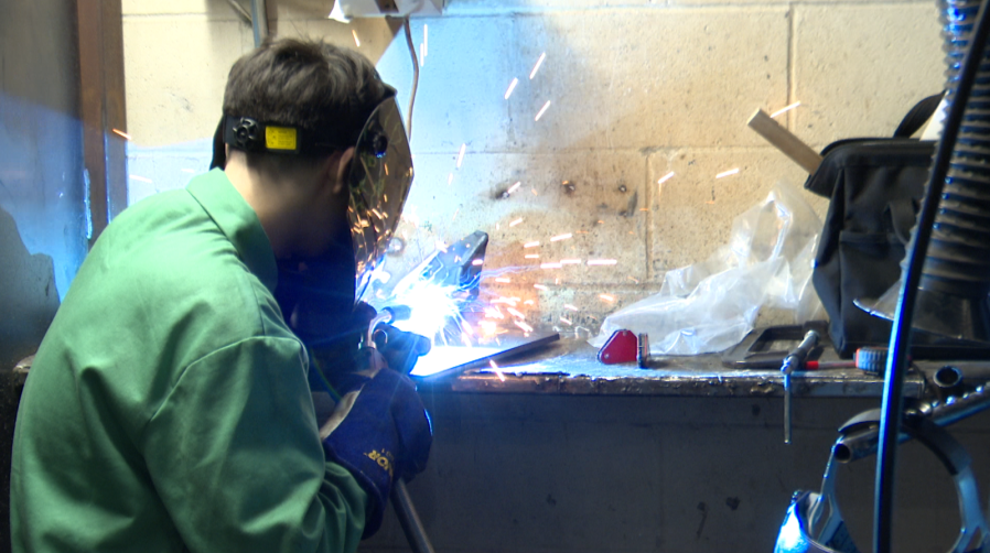 Students show off welding skills at statewide competition