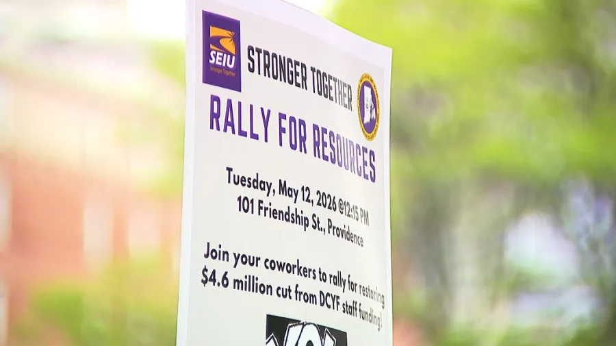 Union rallies against proposed DCYF cuts, warns of child safety risks