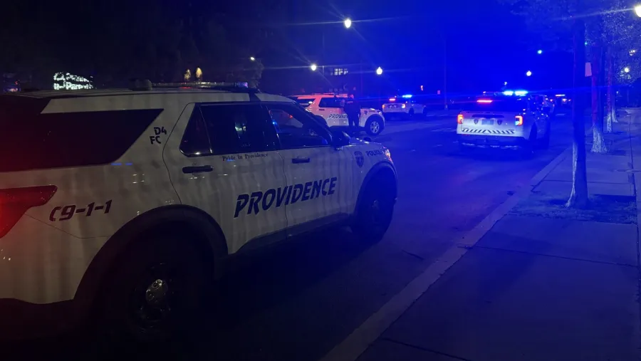 Providence police cruiser strikes pedestrian