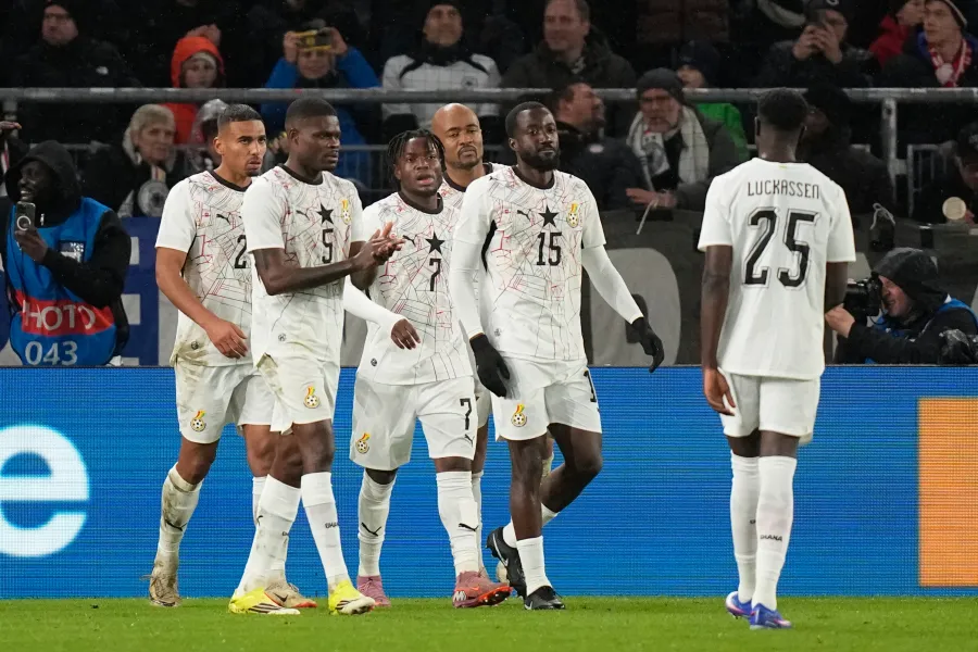 When will Ghana arrive in Rhode Island for the World Cup?