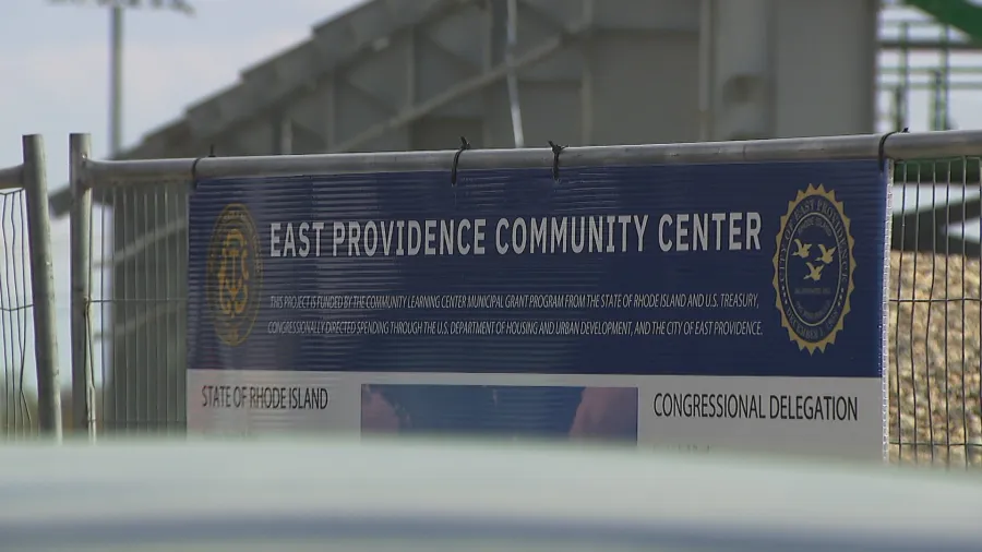 East Providence tops off new community center for residents of all ages