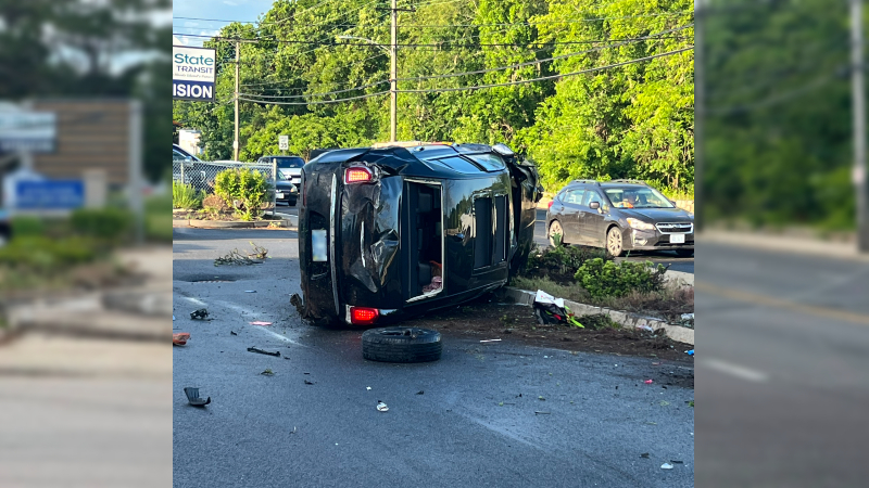 Serious crash causes morning traffic backups in East Providence