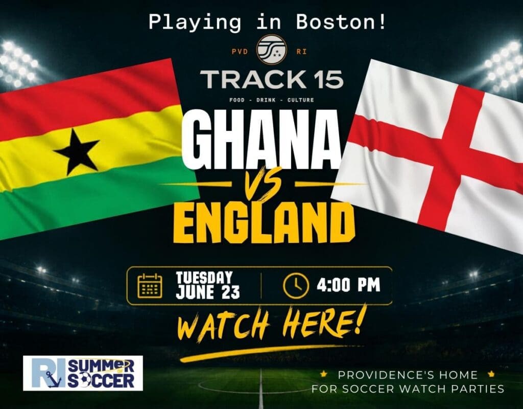 Track 15 Summer of Soccer Watchparty: Ghana vs England
