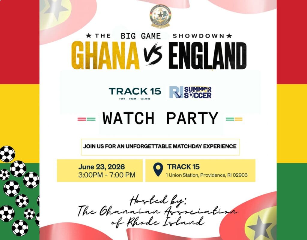 Ghana vs England Soccer Game – Watch Party!