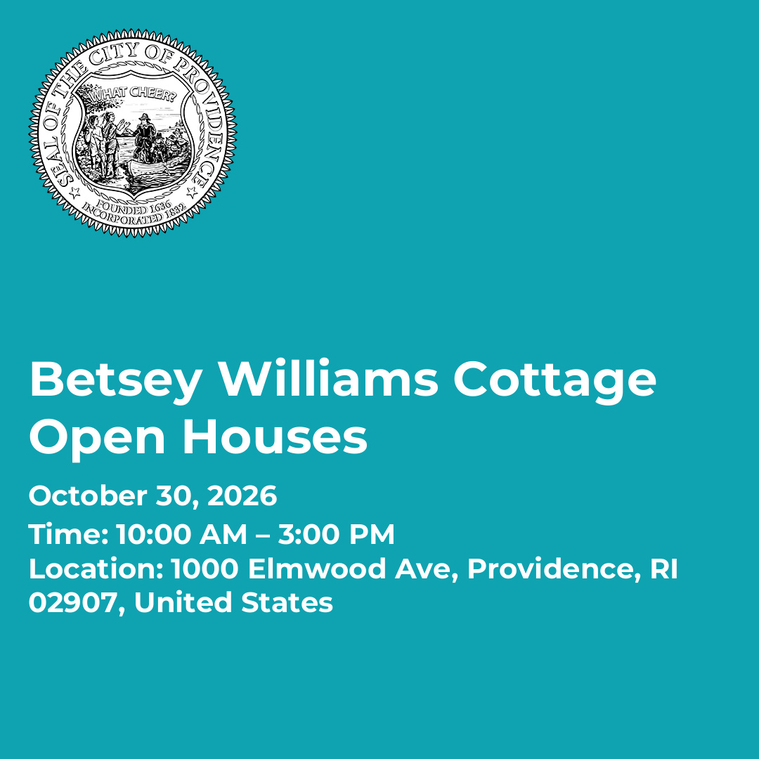 Betsey Williams Cottage Open Houses